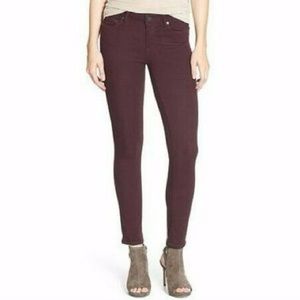 PAIGE Denim Verdugo Ankle Vamp Red 32/14